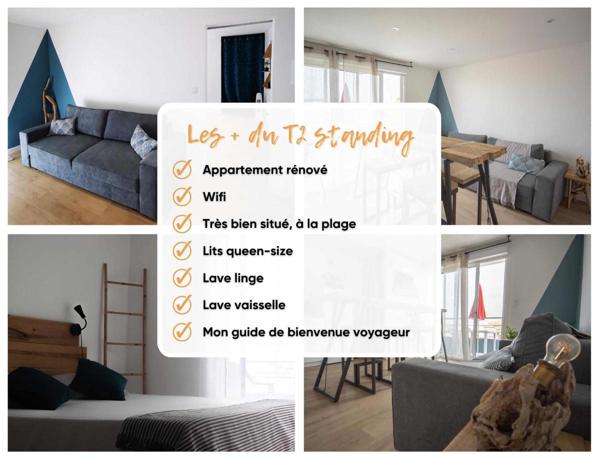 Appartement Beau Soleil by J.B T2 Standing à Port-la-Nouvelle Extérieur photo