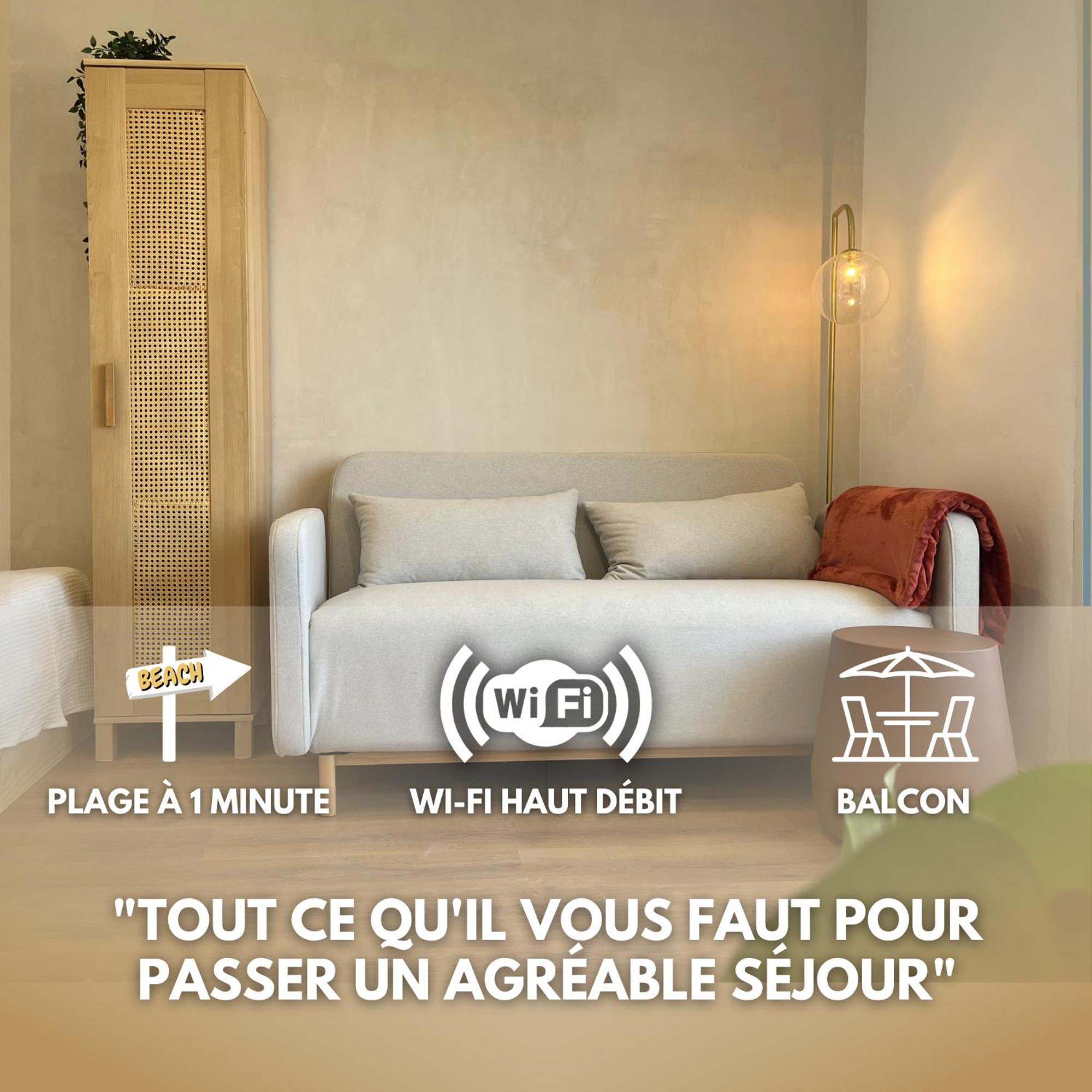 Appartement Beau Soleil by J.B T2 Standing à Port-la-Nouvelle Extérieur photo